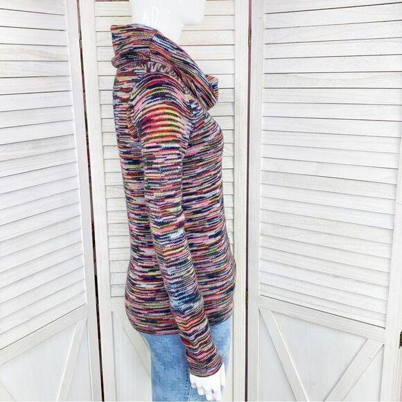 The Limited Multicolor Cowl Neck Sweater XS Long Sleeve - Picture 3 of 13